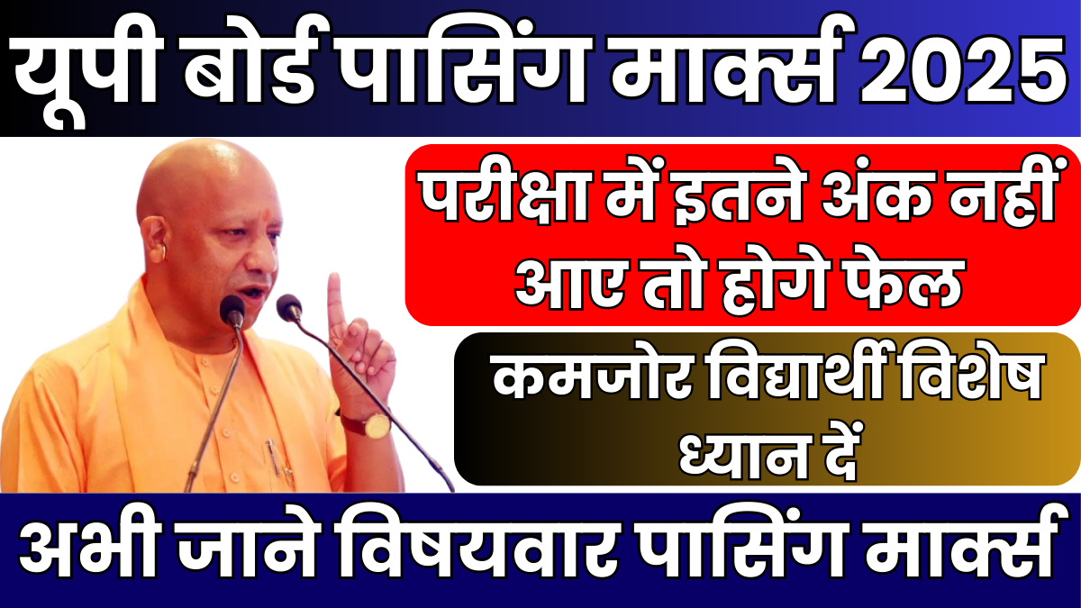 UP Board 10th 12th Passing Marks 2025: यूपी बोर्ड परीक्षा में इतने अंक नहीं आए तो होगे फेल, अभी जाने विषयवार पासिंग मार्क्स 1 UP Board 10th 12th Passing Marks 2025