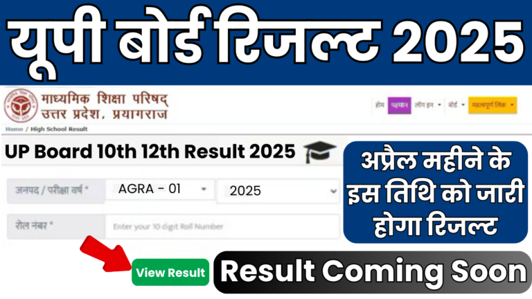UP Board Result 2025 Out